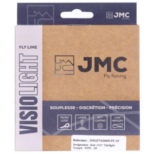 JMC Visiolight Euro Nymph 0,55mm - Green Olive/Orange Tip